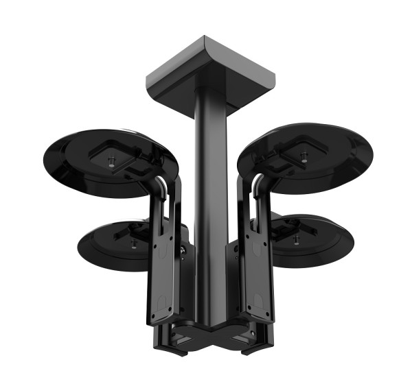 Flexson FLXE100CM4021 Deckenhalter für 4x Sonos ERA100 Schwarz